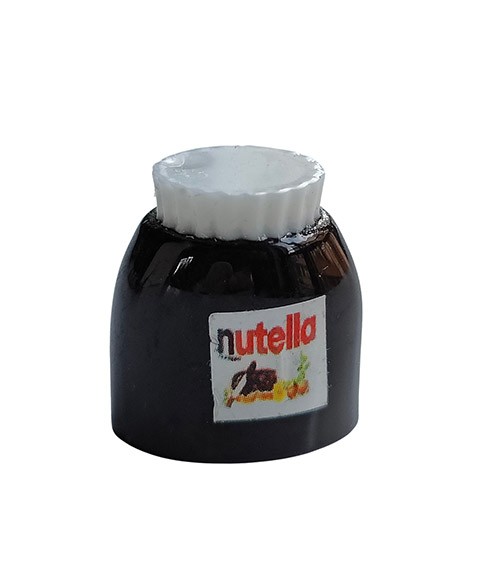 Mini Nutella-Glas - 1,4 x 2 cm