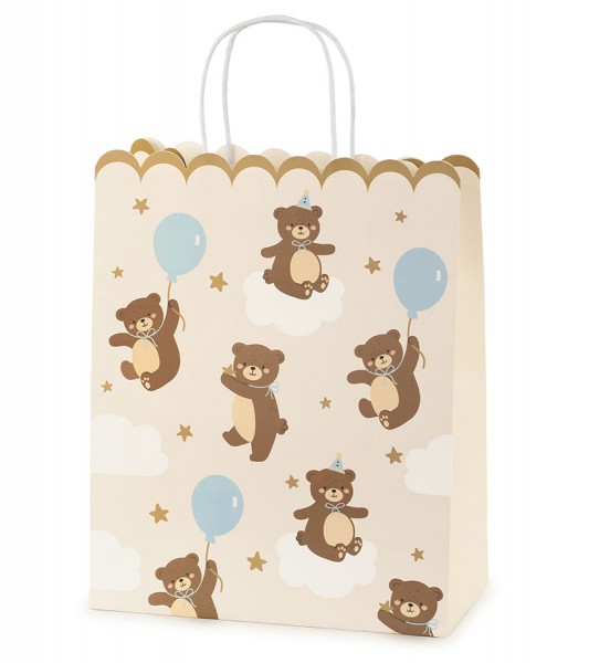 Geschenktüte "Kleine Teddys" - 26 x 32,5 x 13 cm