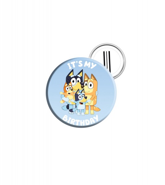 Ansteckbutton "Bluey" - It`s my Birthday