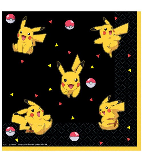 Servietten "Pokémon" - 16 Stück