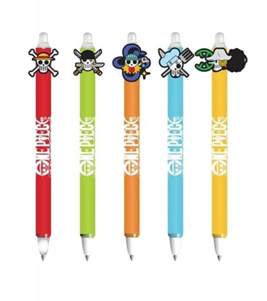 Gelstift "One Piece" - radierbar - sortiert