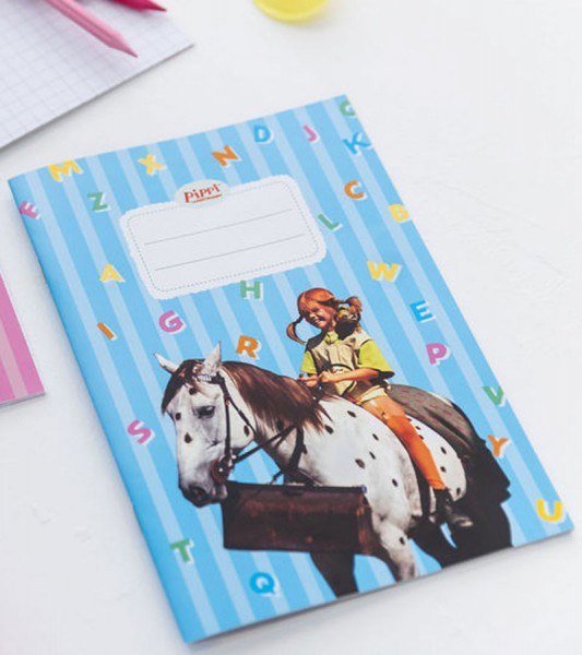 Schreibheft "Pippi Langstrumpf" - DIN A5