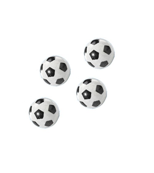 Streuteile "Fußball" - 10 mm - 4 Stück