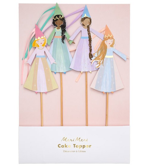 Cake-Topper "Magical Princess" - 4-teilig