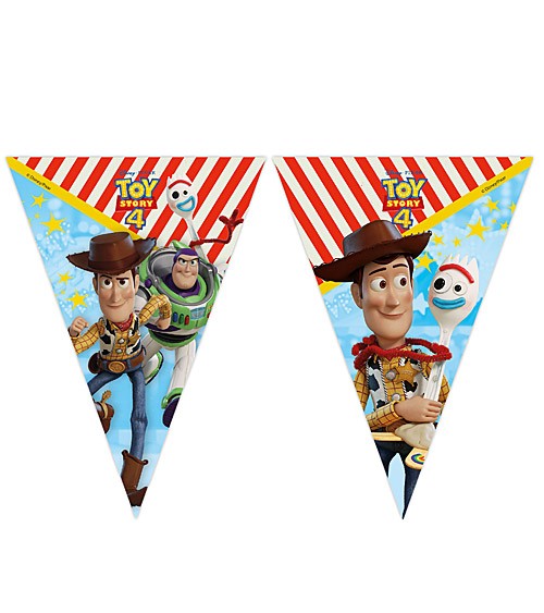 Wimpelgirlande "Toy Story 4" - 2,3 m