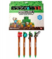 Stifte-Set "Minecraft" - radierbar - achtteilig