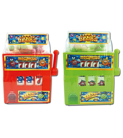 Spielautomat mit Dextrose Kugeln - sortiert - 10 g - 1 Stück