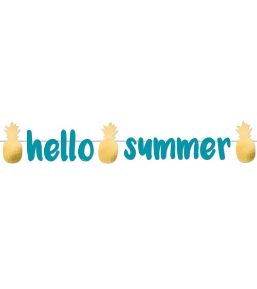 Hello Summer-Girlande "Pineapple Vibes" - 125 cm