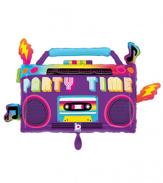 XXL-Folienballon "Party Time Boom Box"