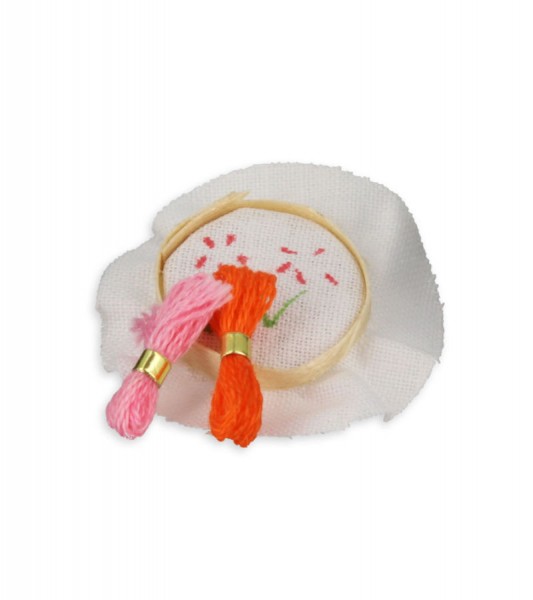 Stick-Set mit Garn - 2 cm