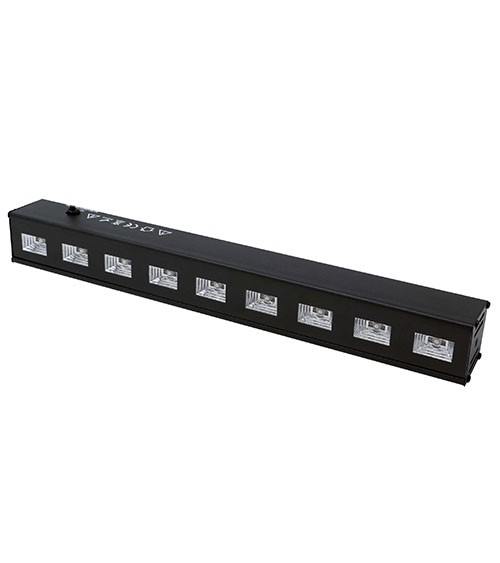 UV Schwarzlicht mit 9 x LED - indoor - 50 x 6 cm