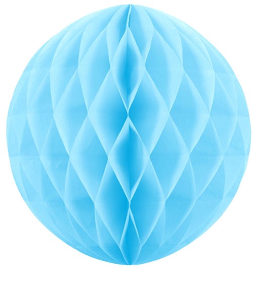 Wabenball - 40 cm - skyblue