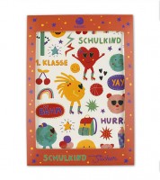 Schulkind-Sticker "Sunny" - DIN A5