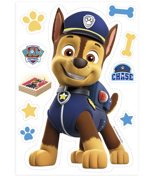 Essbare Tortendeko "Paw Patrol - Chase" - 1 Bogen