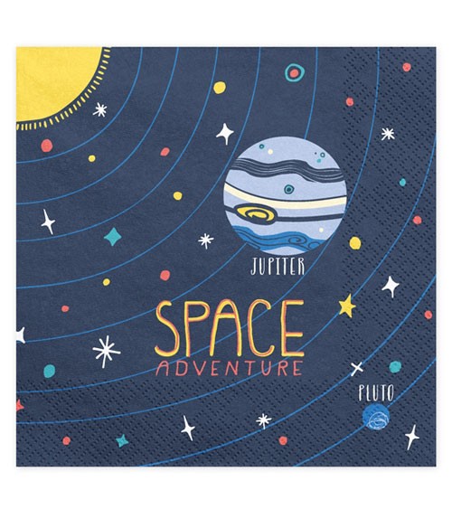 Servietten "Space Adventure" - 20 Stück