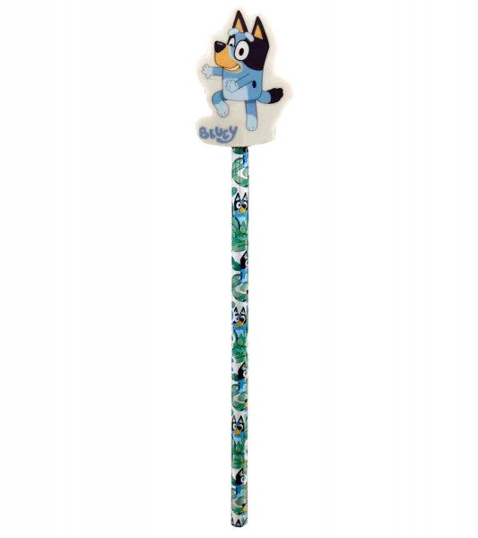 Bleistift mit Radierer "Bluey"