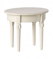 Beistelltisch aus Metall - creme - 7 x 6 x 5 cm