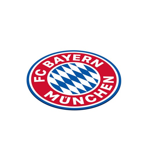 Untersetzer aus Papier "FC Bayern München" - 12 Stück
