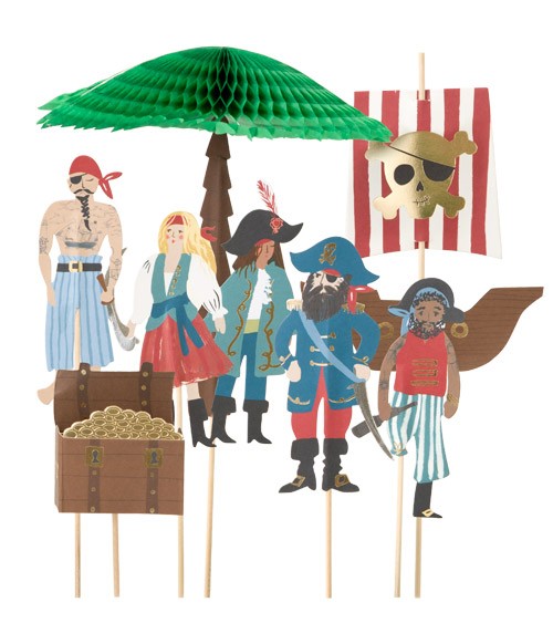 Cake-Topper "Piraten" - 7-teilig