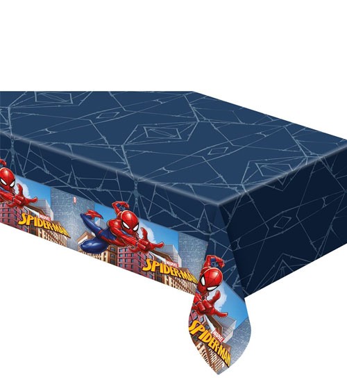 Kunststoff-Tischdecke "Spiderman Crime Fighter" - 120 x 180 cm