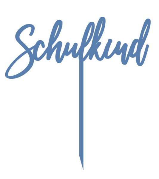 Dein Cake-Topper "Schulkind" - Farbwahl