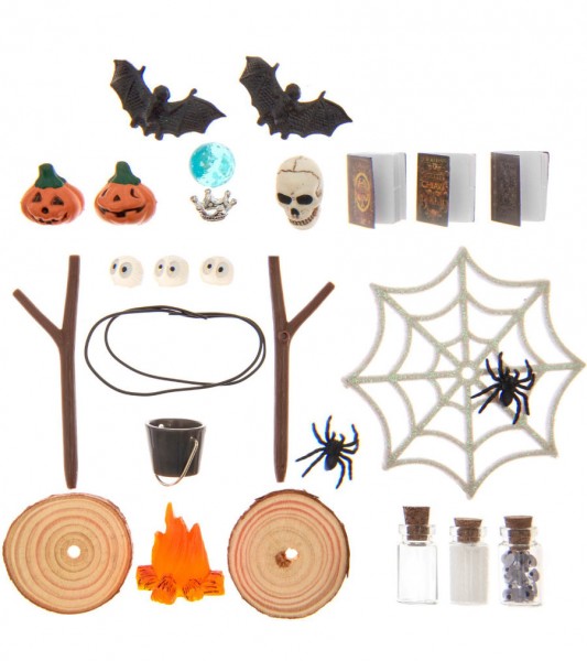 Miniatur Halloween Dekorations-Set