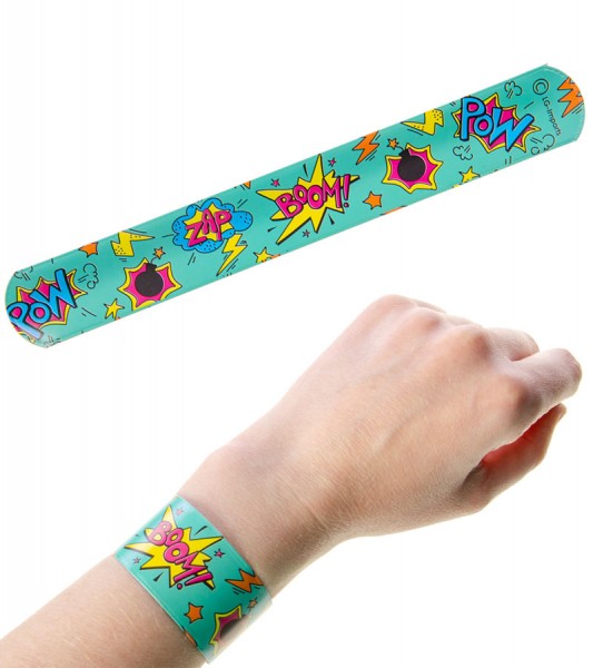 Schnapparmband "Superheld" - sortiert