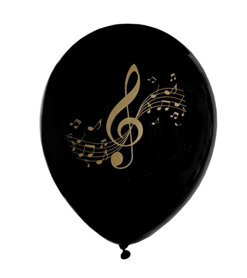 Luftballons "Musik-Noten" - 8 Stück