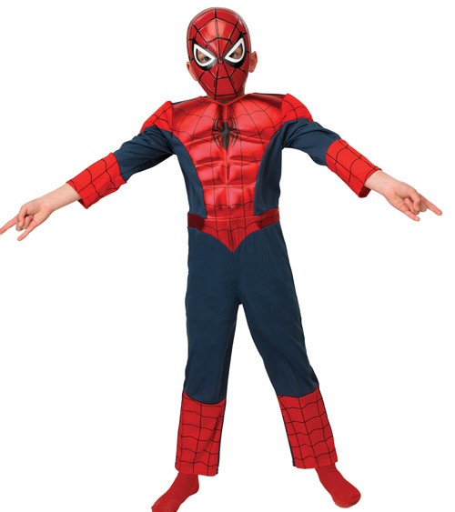 Metallic Deluxe-Kinderkostüm "Ultimate Spider-Man"