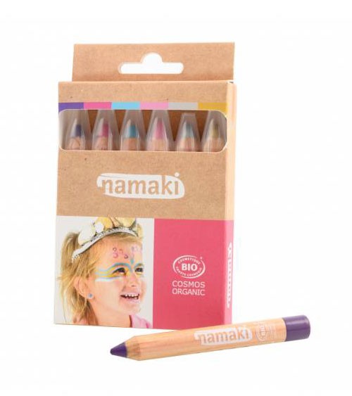 Namaki Kinder Schminkstift-Set "Magical world" - 6-teilig