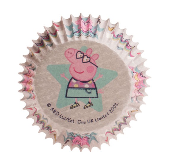 Cupcakeförmchen "Peppa Wutz" - 25 Stück