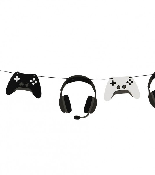 Motivgirlande "Gaming" - 2,5 m