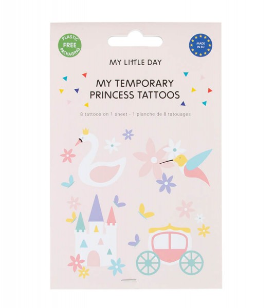 Tattoos "Princess" - 1 Bogen