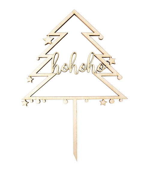 Dein Cake-Topper "Tannenbaum" - Wunschtext