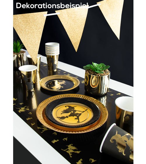 Tischläufer "Goldene Hexe" - 40 x 180 cm