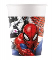 Pappbecher "Spiderman World of Webs" - 8 Stück
