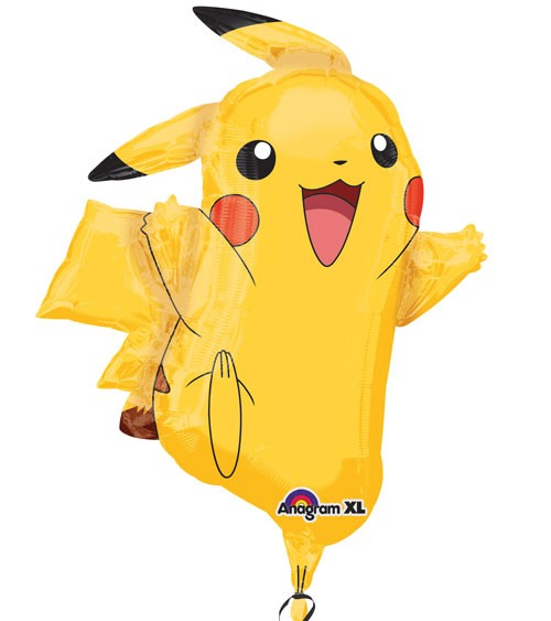 SuperShape-Folienballon "Pikachu" - 62 x 78 cm