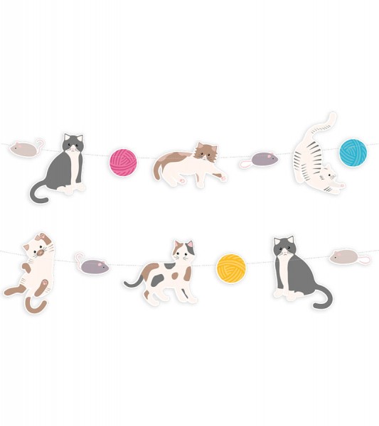 Motiv-Girlande "Purrfect Cats"