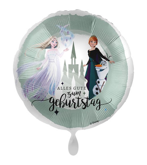 Folienballon Anna & Elsa "Alles Gute zum Geburtstag" - 43 cm