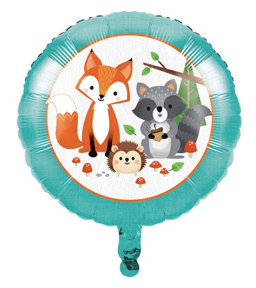 Runder Folienballon "Wild One Woodland" - 45 cm