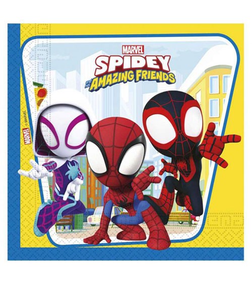 Servietten "Spidey & His Amazing Friends" - 20 Stück