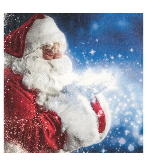 Servietten "Santa with Snow" - 20 Stück
