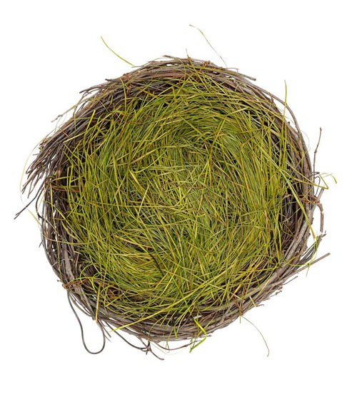 Naturnest mit Gras - 20 cm