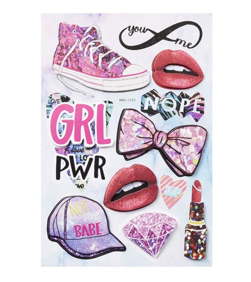 Sticker "Girls Style" - 1 Bogen
