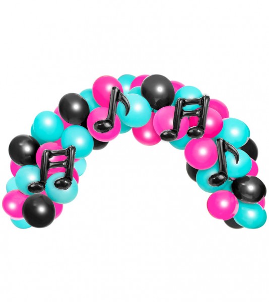 Ballongirlanden-Set "Party Music" - 44-teilig