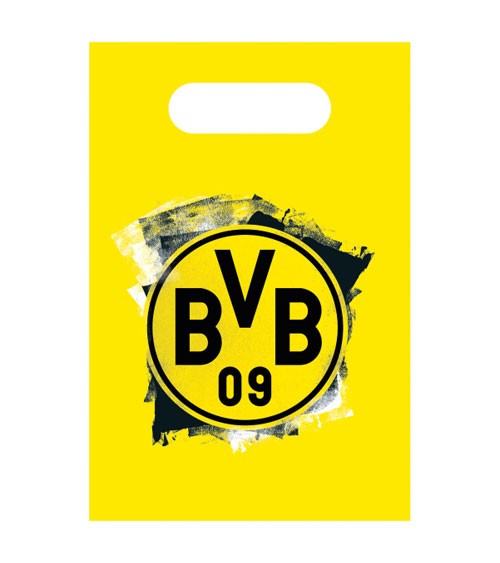 Partytüten aus Papier "BVB Dortmund" - 8 Stück