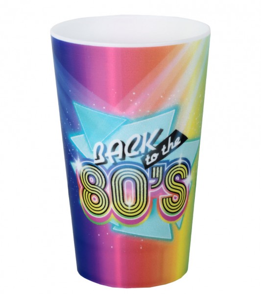 Wiederverwendbarer Trinkbecher "80's"