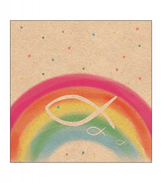 Servietten "Fische & Regenbogen" - Nature - 20 Stück
