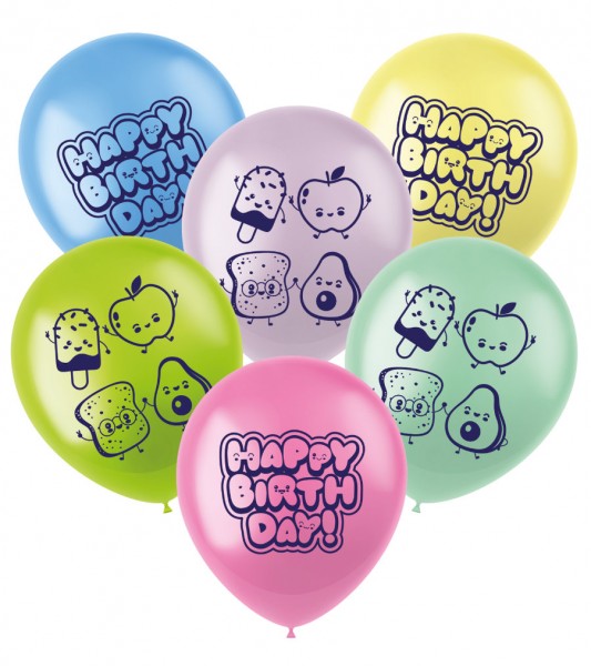 Luftballon-Set "Kawaii Party" - 6-teilig
