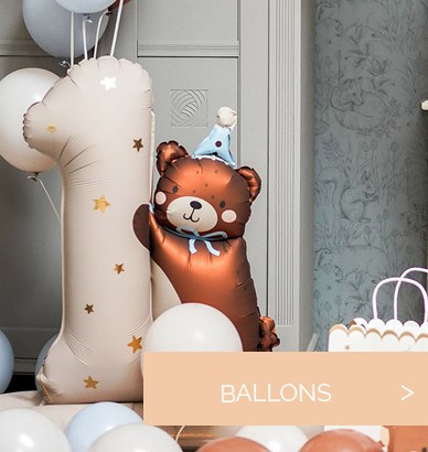 Ballons für den 1. Geburtstag